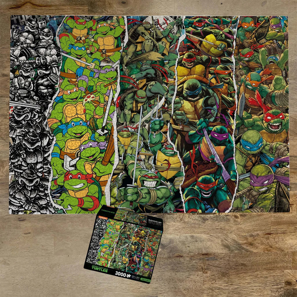 Aquarius: TMNT (3000pc Jigsaw) Board Game