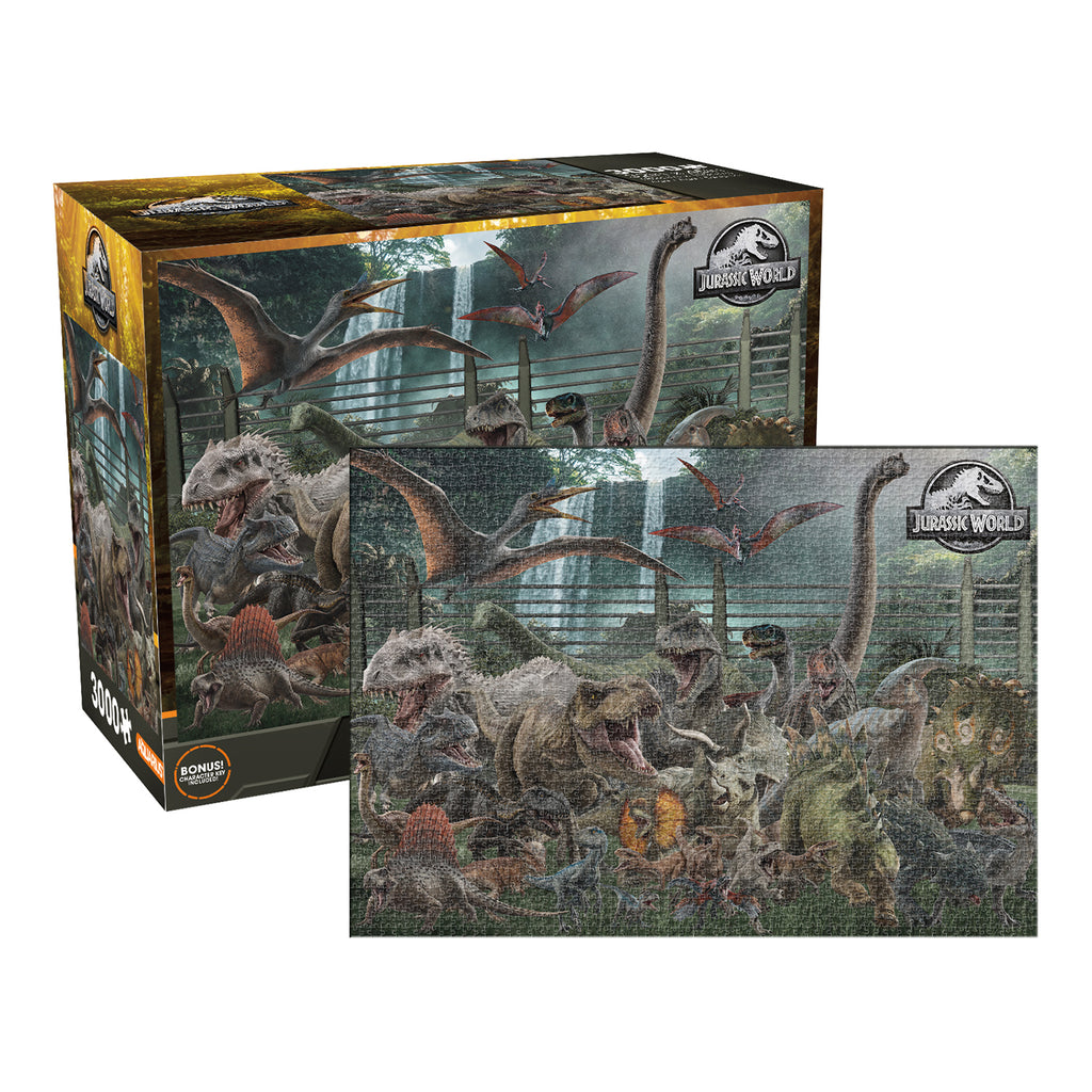 Aquarius: Jurassic World - Size Chart (3000pc Jigsaw) Board Game