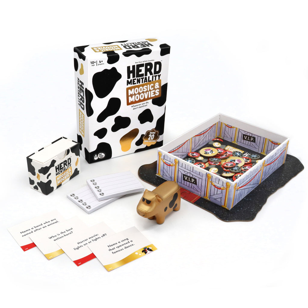 Herd Mentality: Moosic & Moovies Board Game