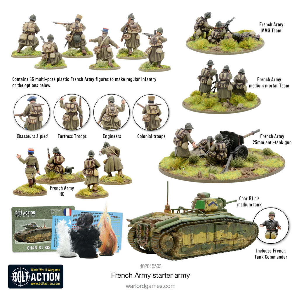 Bolt Action: French Army - Starter Army