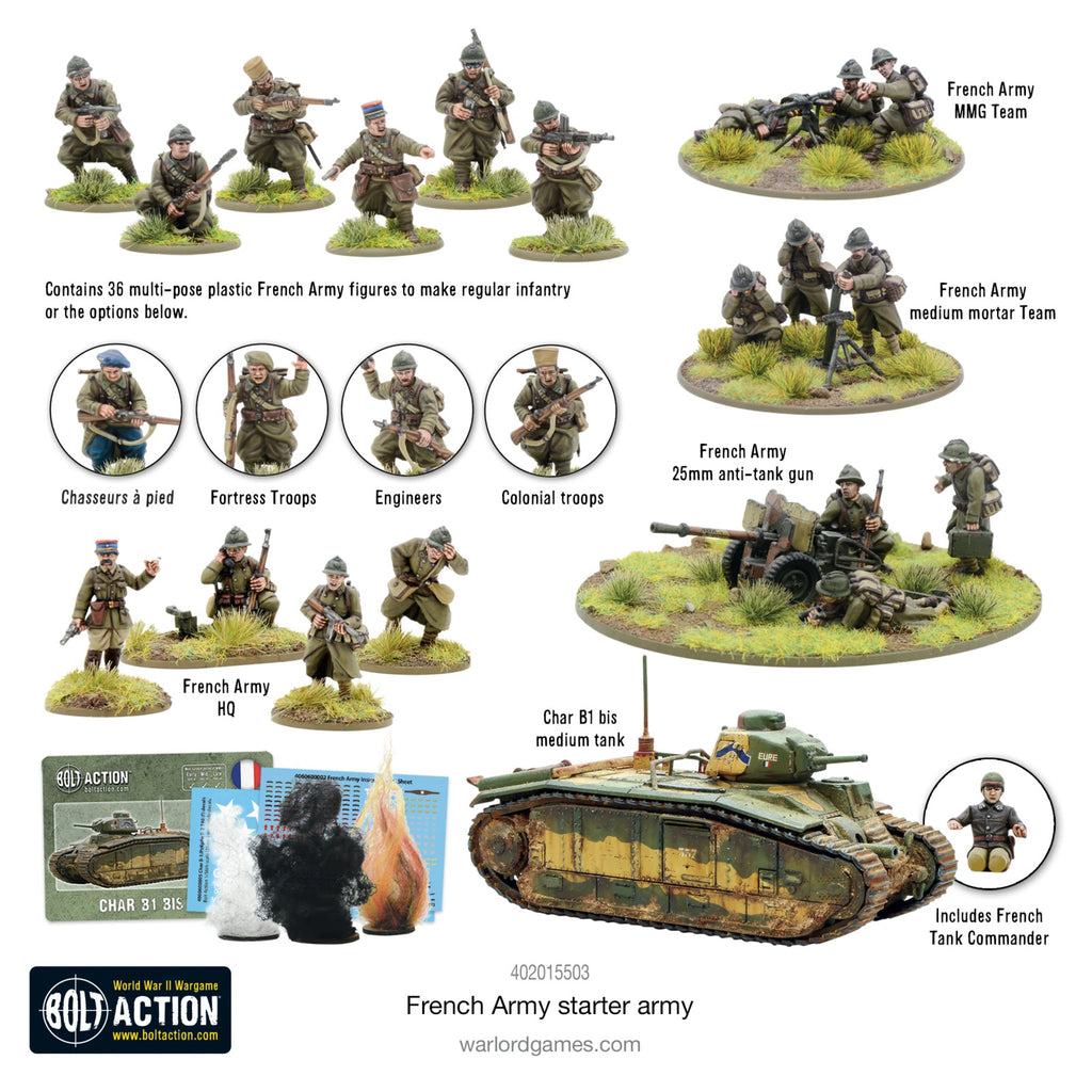 Bolt Action: French Army - Starter Army