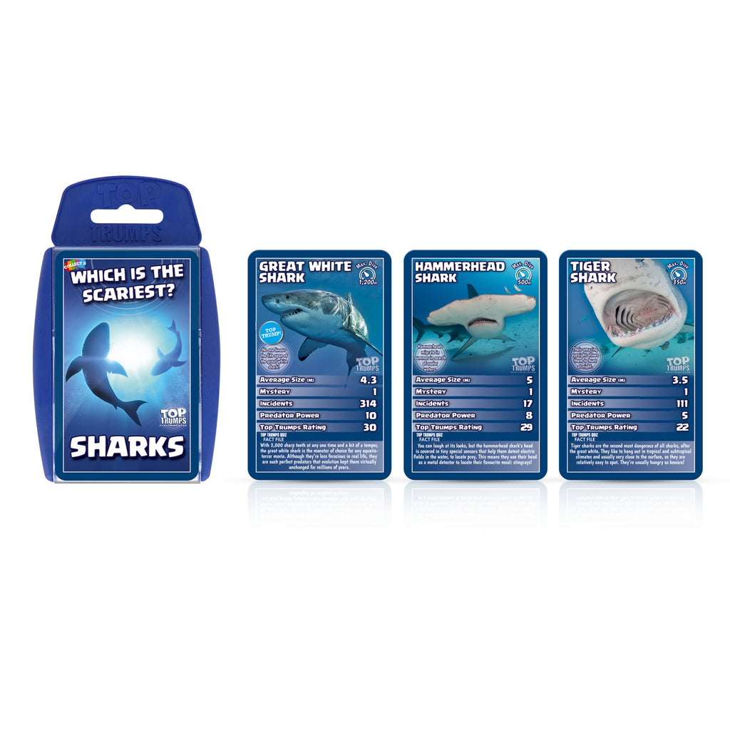 Top Trumps: Sharks Board Game