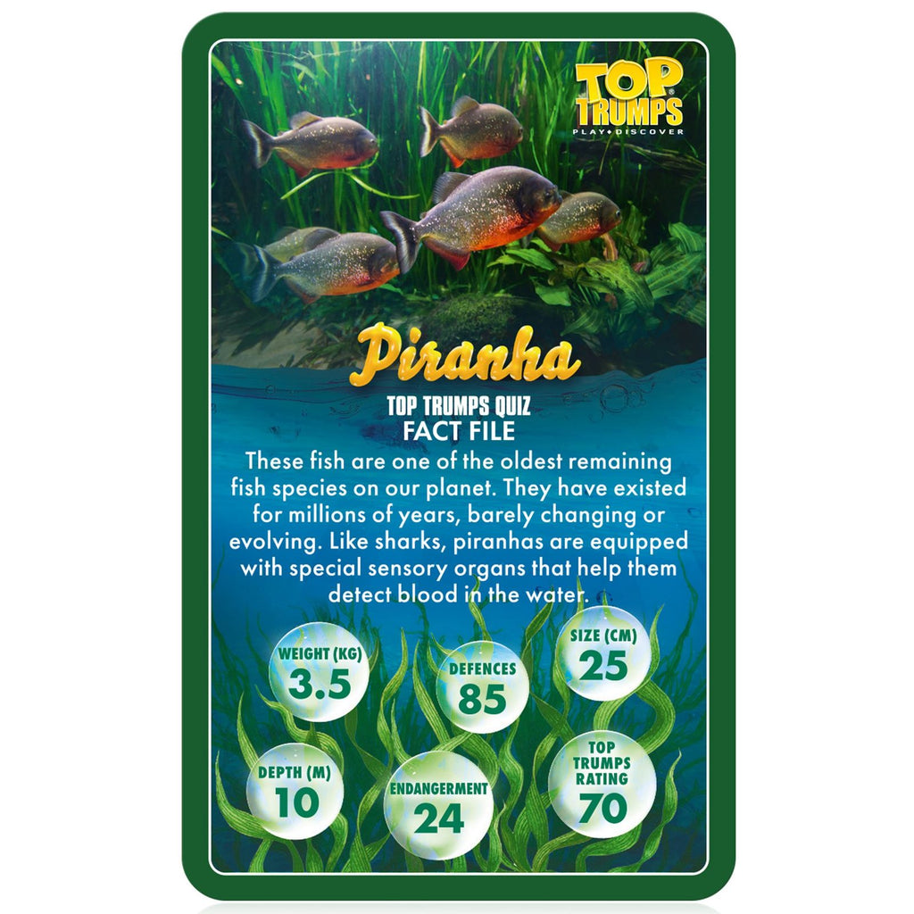 Top Trumps: Sea Life in Danger Board Game