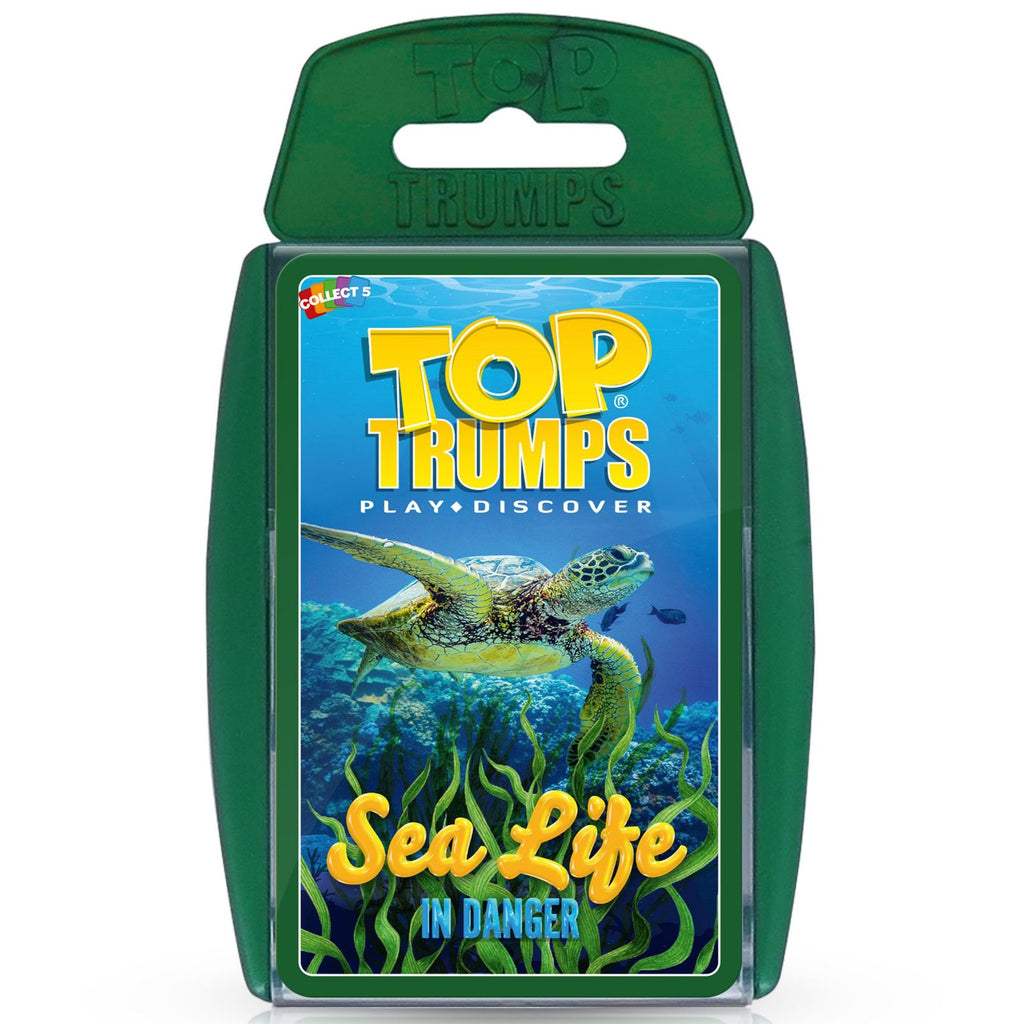 Top Trumps: Sea Life in Danger Board Game