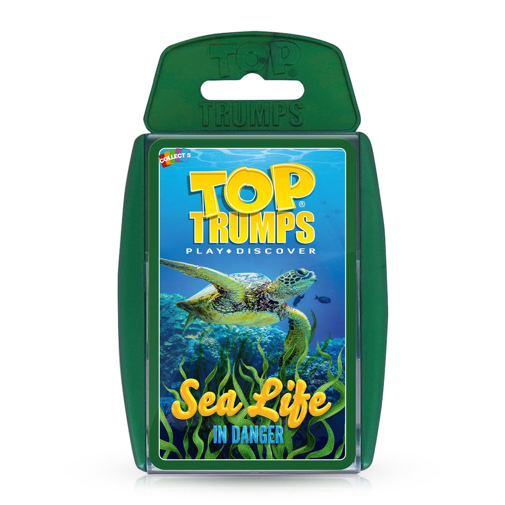 Top Trumps: Sea Life in Danger Board Game