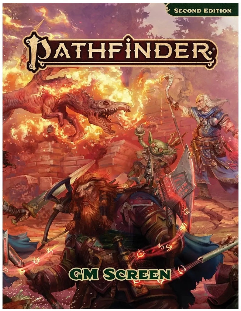 Pathfinder Rpg: Pathfinder Core Gm Screen (P2) By Logan Bonner