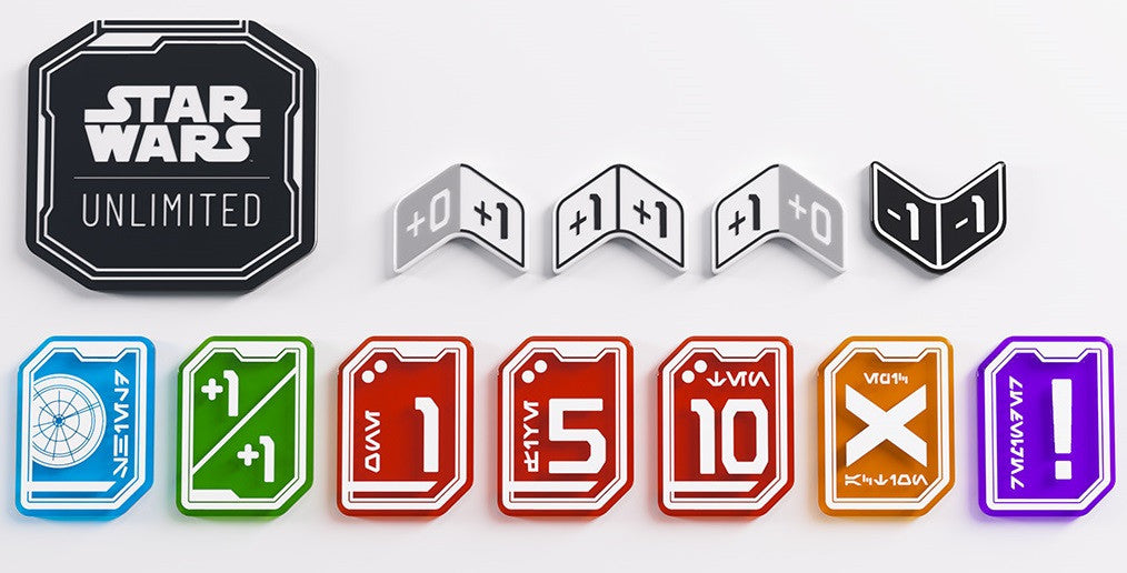Gamegenic: Star Wars Unlimited - Acrylic Tokens