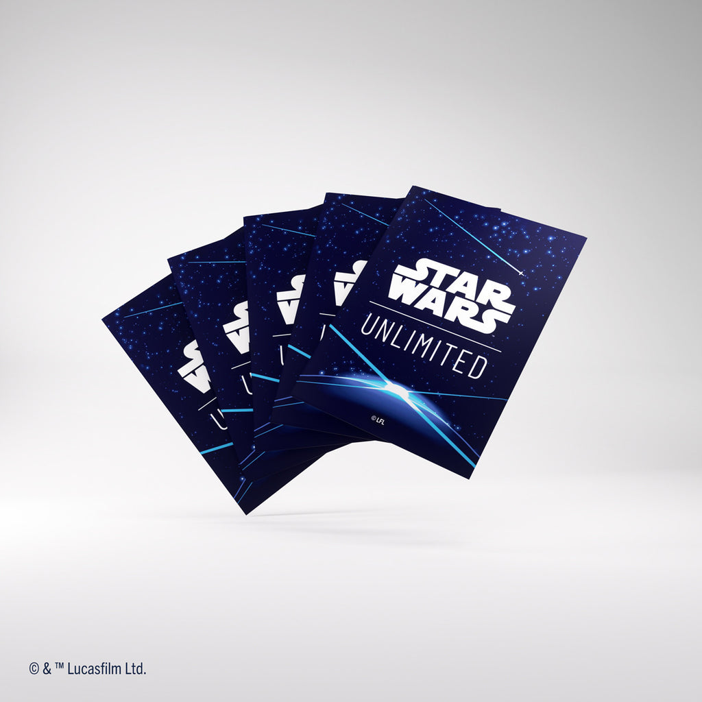 Gamegenic: Star Wars Unlimited - Art Sleeves (Space Blue)