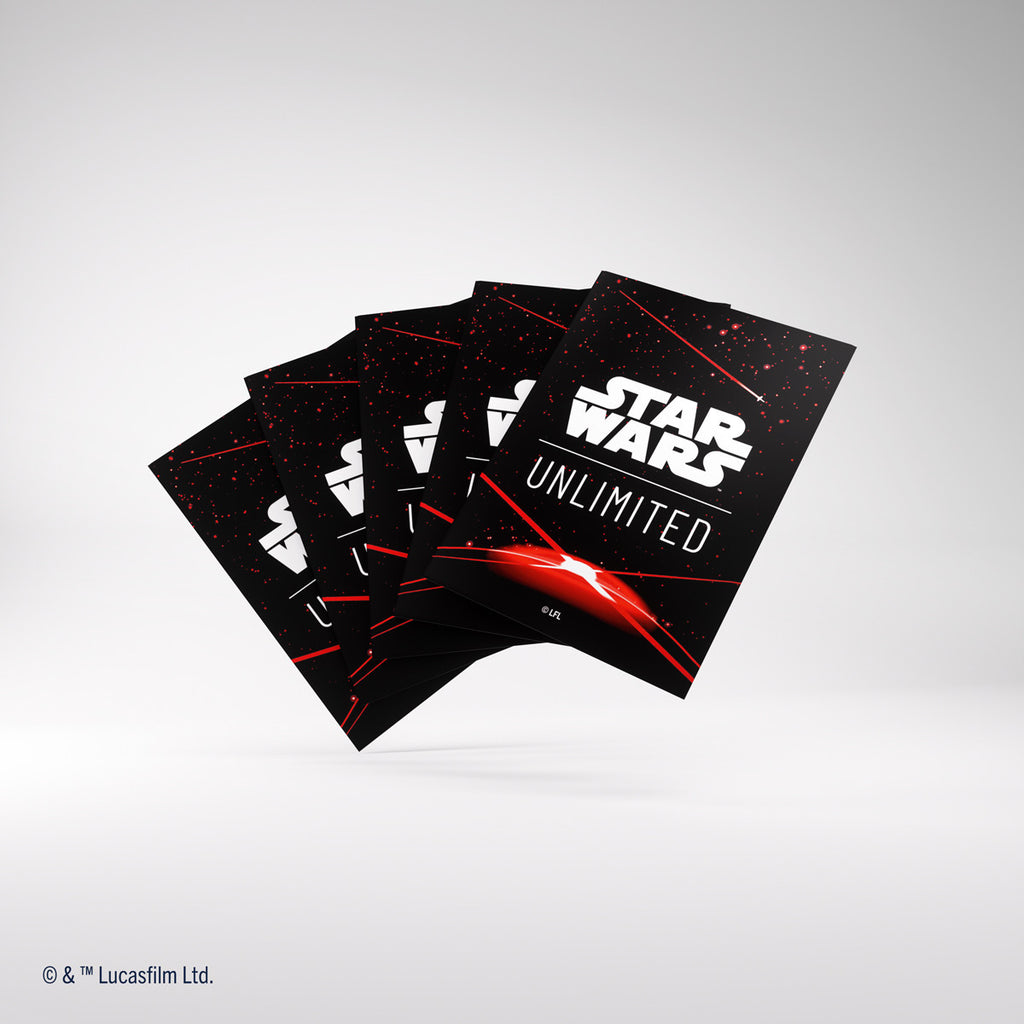 Gamegenic: Star Wars Unlimited - Art Sleeves (Space Red)