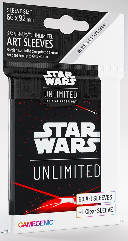 Gamegenic: Star Wars Unlimited - Art Sleeves (Space Red)