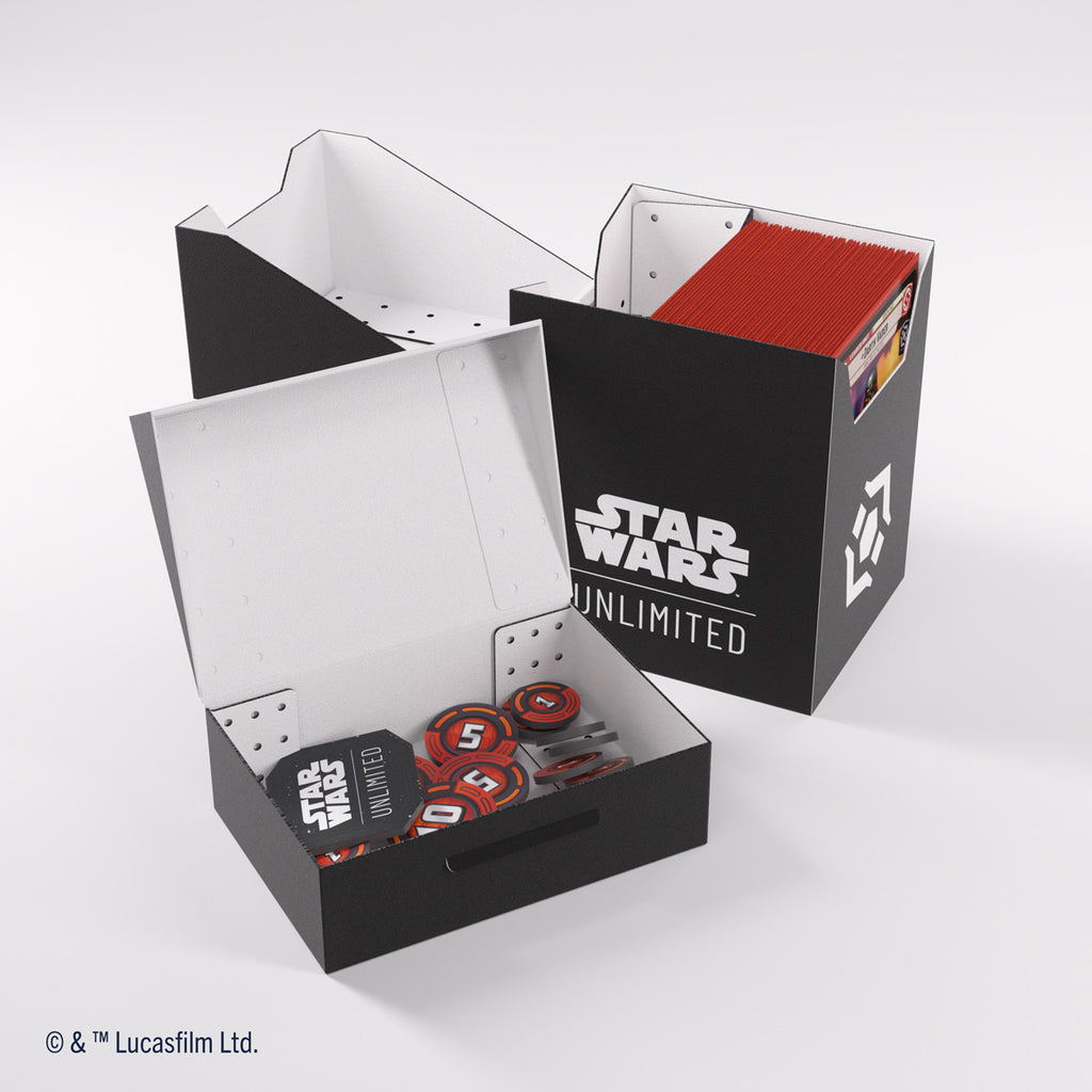 Gamegenic: Star Wars Unlimited - Soft Crate (Black/White)