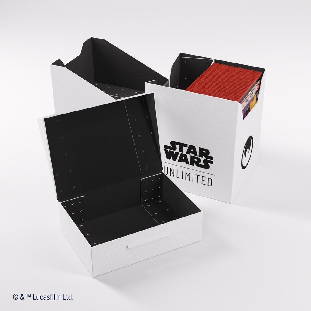 Gamegenic: Star Wars Unlimited - Soft Crate (White/Black)