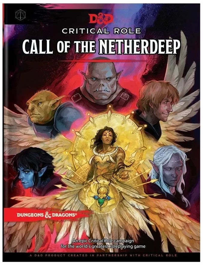Critical Role Presents: Call Of The Netherdeep (D&d Adventure Book) By Wizards Rpg Team (Hardback)