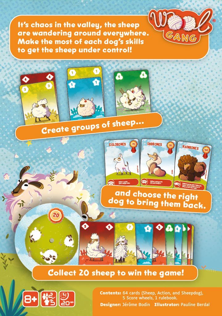 Wool Gang Children's Book Board Game