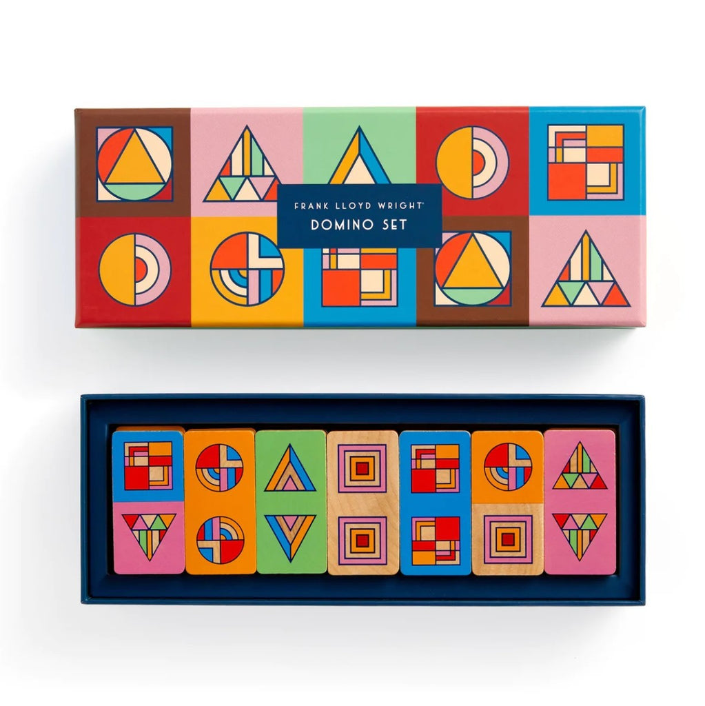 Domino Set - Frank Lloyd Wright Wood Board Game