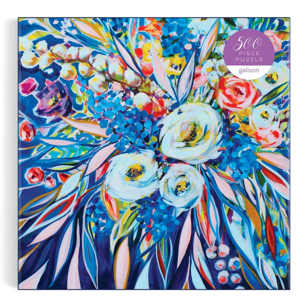 Galison: Artful Blooms Puzzle (500pc Jigsaw) Board Game