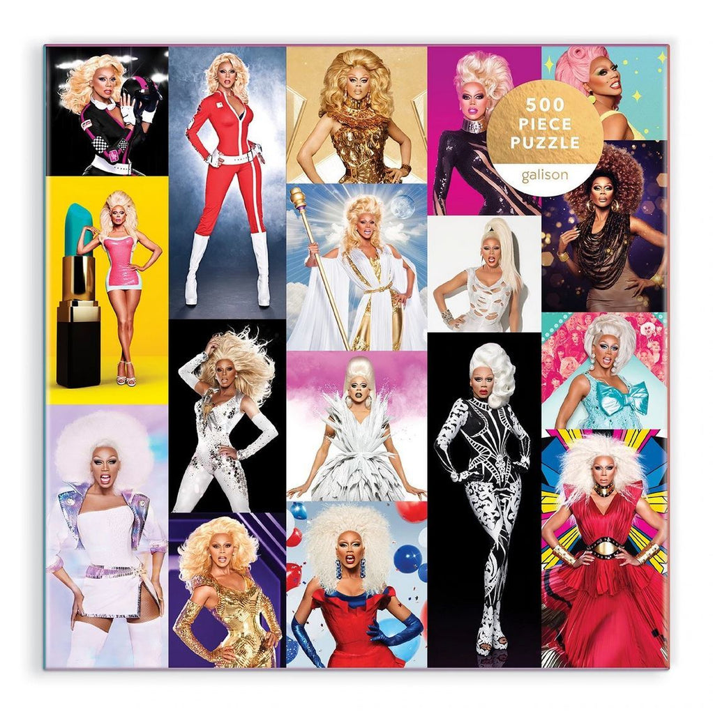 Galison: RuPaul's Drag Race Puzzle (500pc Jigsaw) Board Game