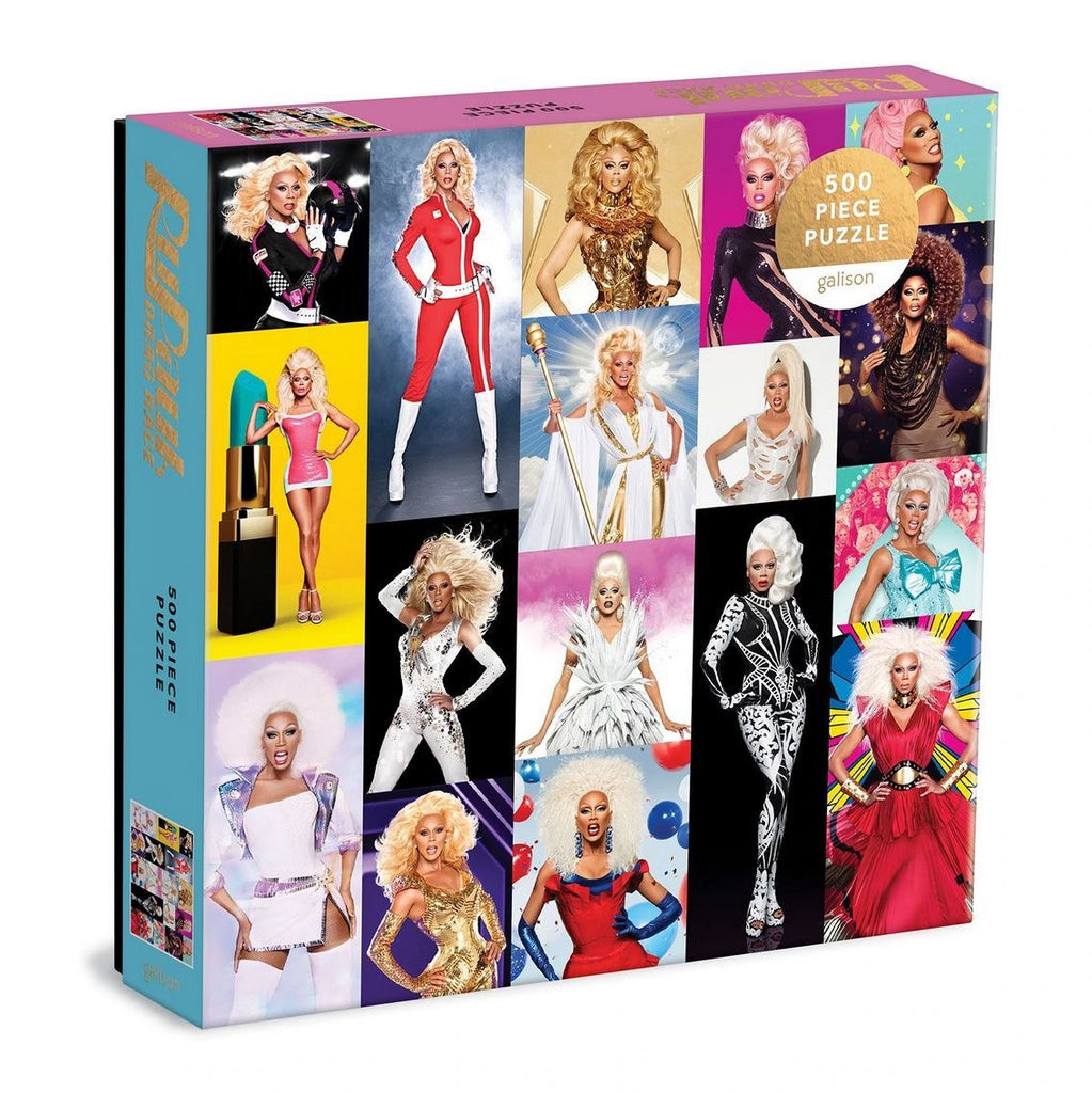 Galison: RuPaul's Drag Race Puzzle (500pc Jigsaw) Board Game