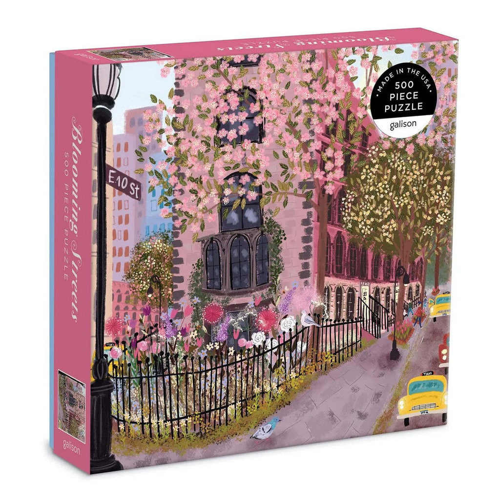 Galison: Joy Laforme Blooming Streets Puzzle (500pc Jigsaw) Board Game