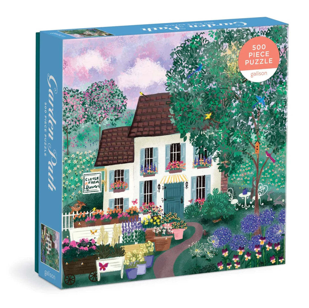 Galison: Joy Laforme Garden Path Puzzle (500pc Jigsaw) Board Game