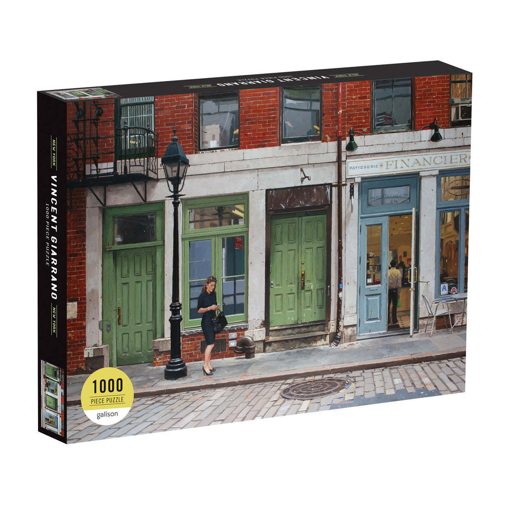 Galison: Vincent Giaranno New York, New York Puzzle (1000pc Jigsaw) Board Game