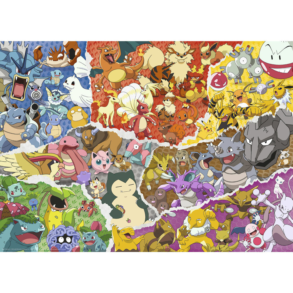 Ravensburger: Pokemon The First Generation Puzzle (1000pc Jigsaw) Board Game