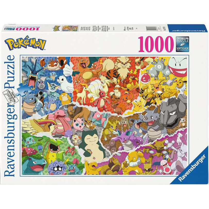 Ravensburger: Pokemon The First Generation Puzzle (1000pc Jigsaw) Board Game