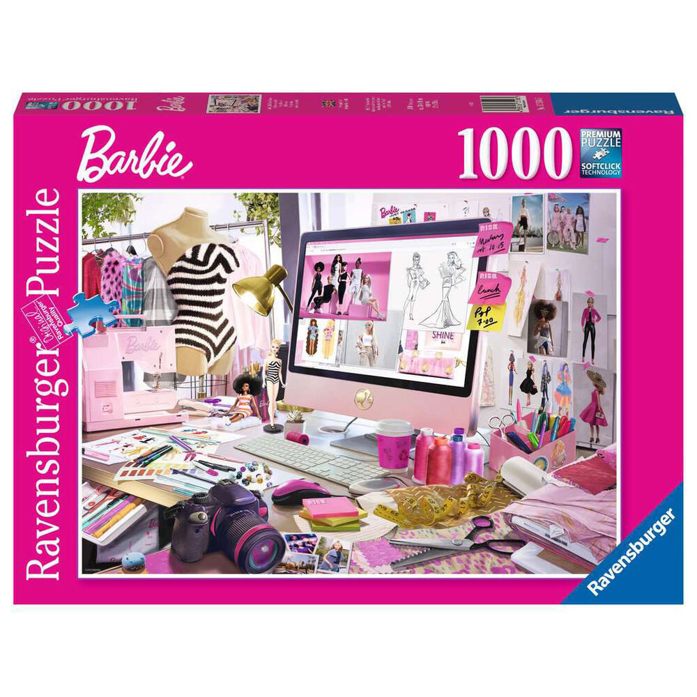 Ravensburger: Barbie Workstation Puzzle (1000pc Jigsaw) Board Game