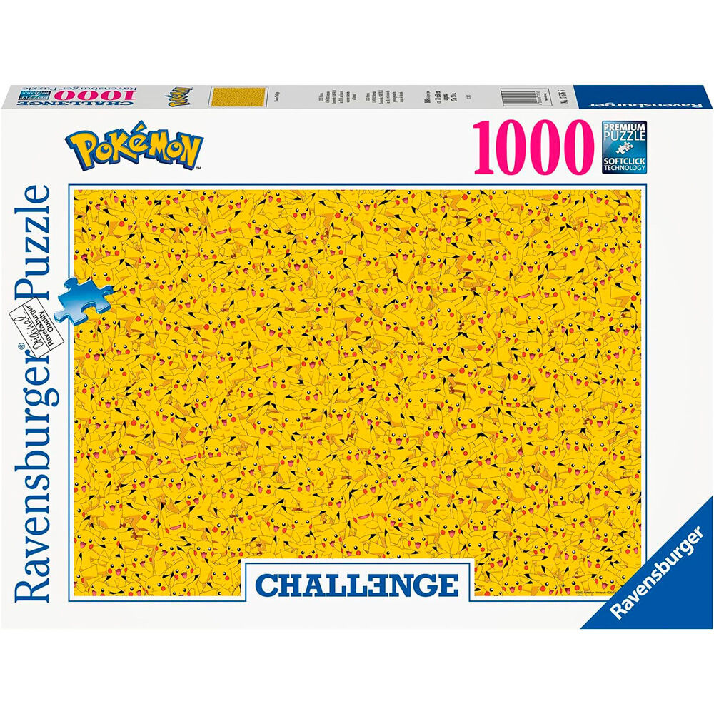 Pokemon 1000pcs Challenge Puzzle - Ravensburger