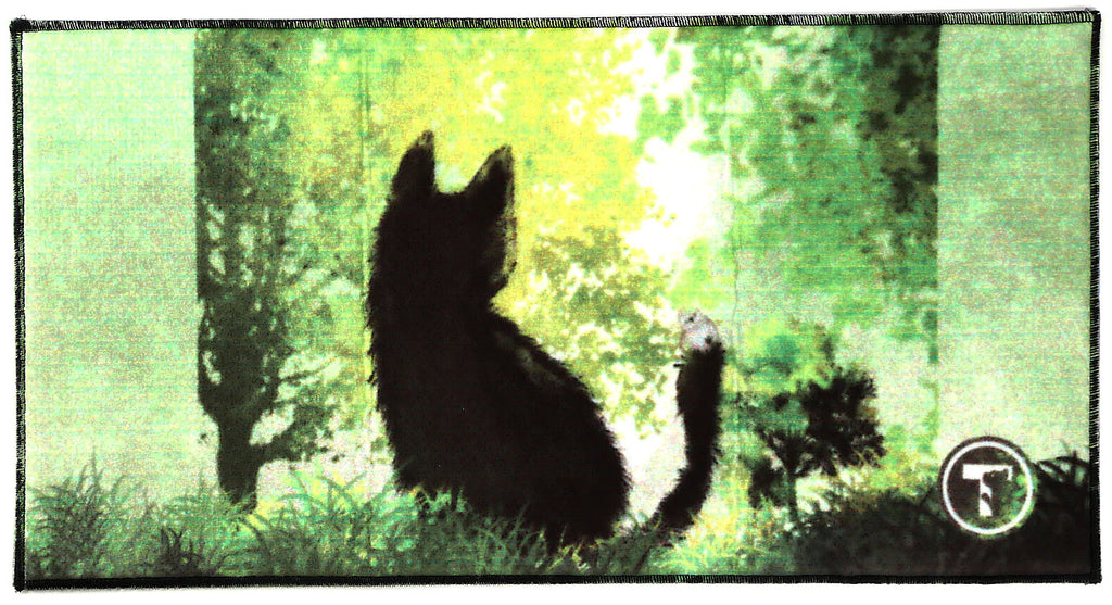 TOYGER Fluffy: Playmat Animal - Black Cat and Bird