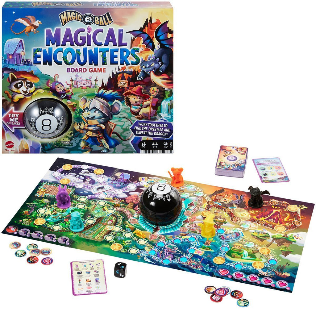 Magic 8 Ball - Magical Encounters Board Game