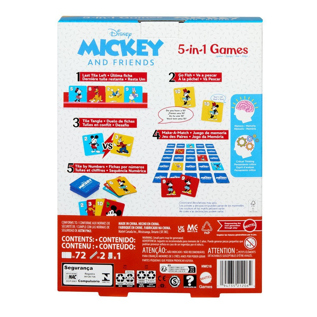 Disney: Mickey & Friends - 5-in-1 Games