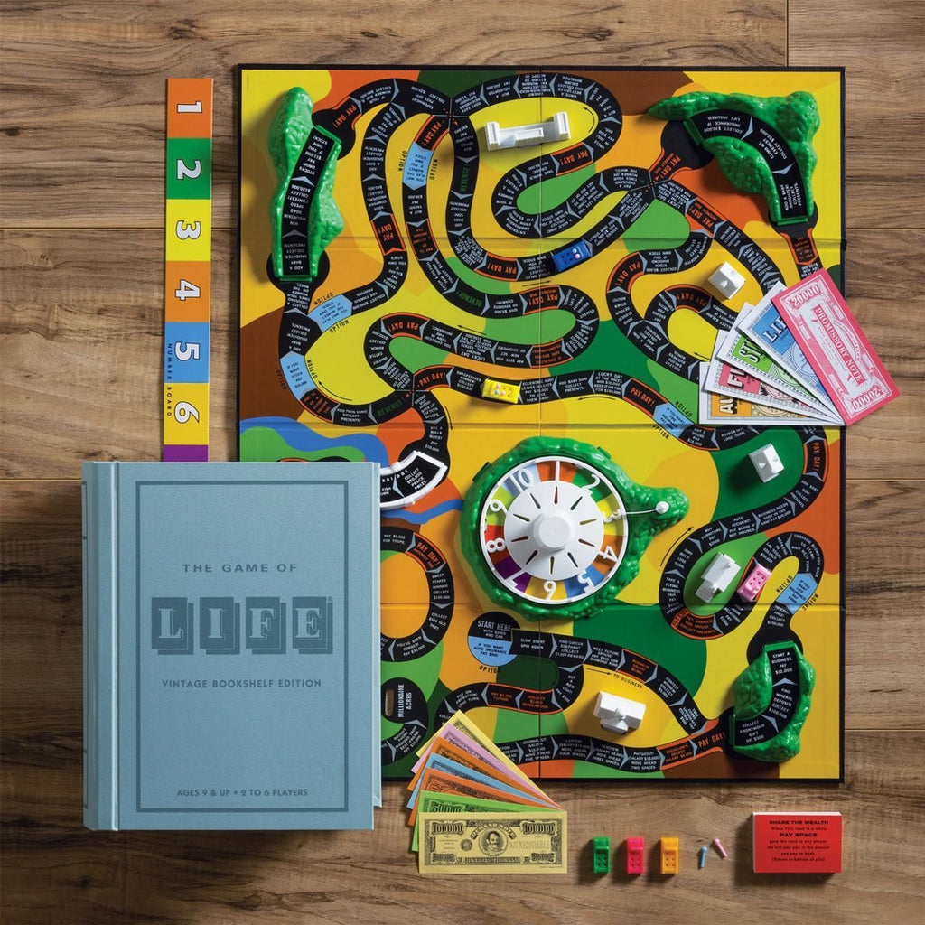 The Game Of Life: Classic Game - Vintage Bookshelf Edition