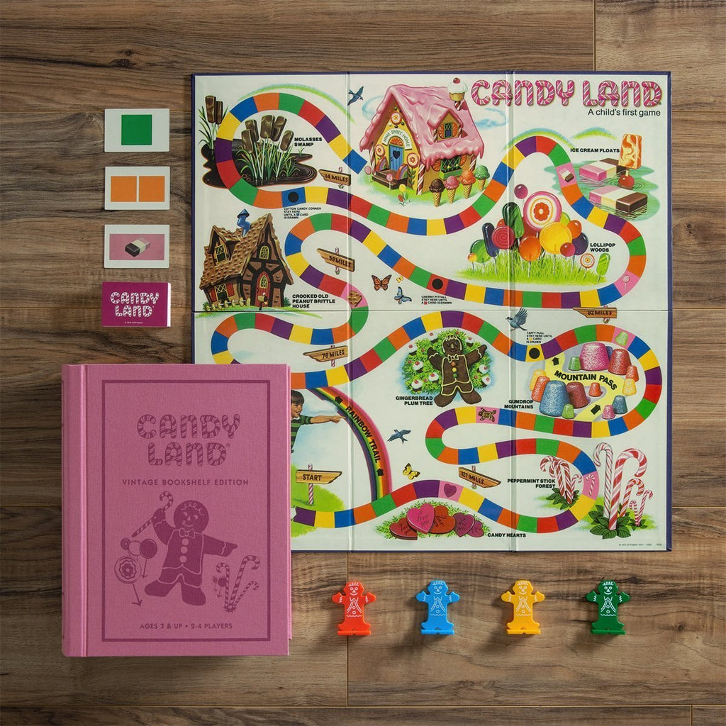 Candy Land: Classic Game - Vintage Bookshelf Edition