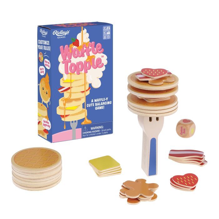 Waffle Topple Board Game