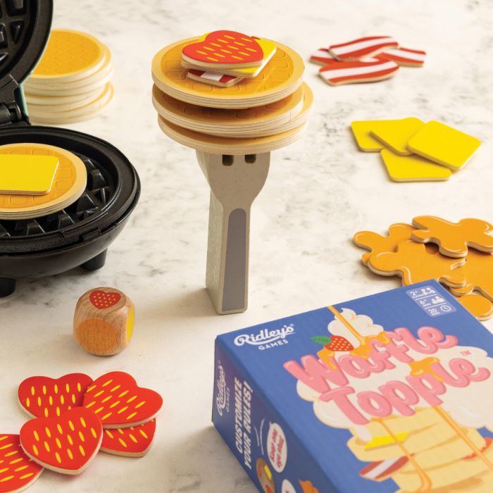 Waffle Topple Board Game