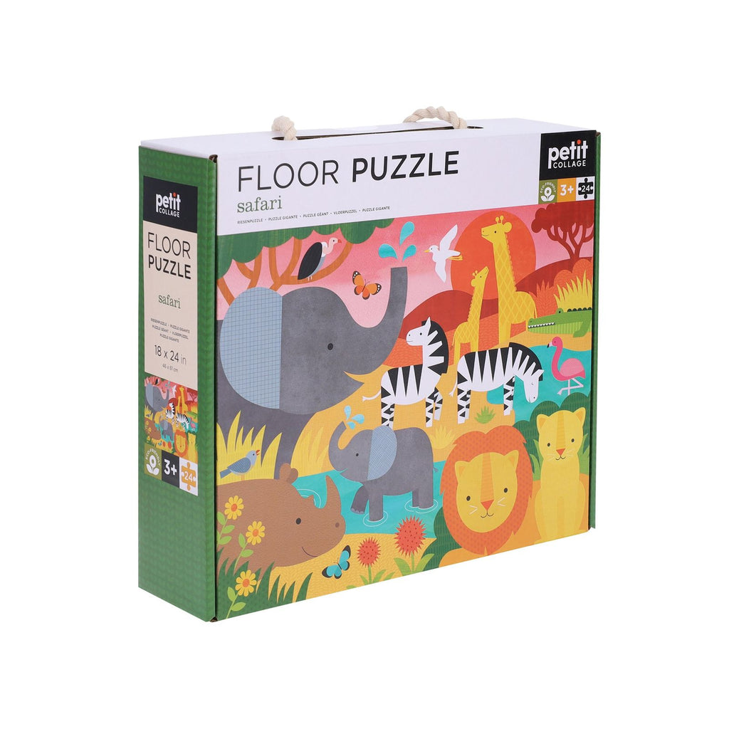 Petit Collage: Safari - Floor Puzzle (24pc Jigsaw) Board Game