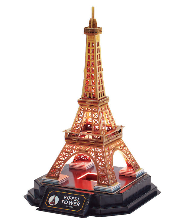 Cubic Fun: 3D Puzzle Eiffel Tower - Night Edition Board Game