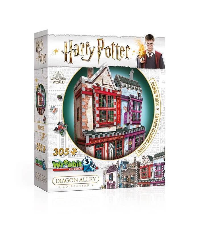 Wrebbit3D: Harry Potter Quidditch, Slug & Jiggers Accessorty Store - 3D Puzzle (305pc Jigsaw) Board Game