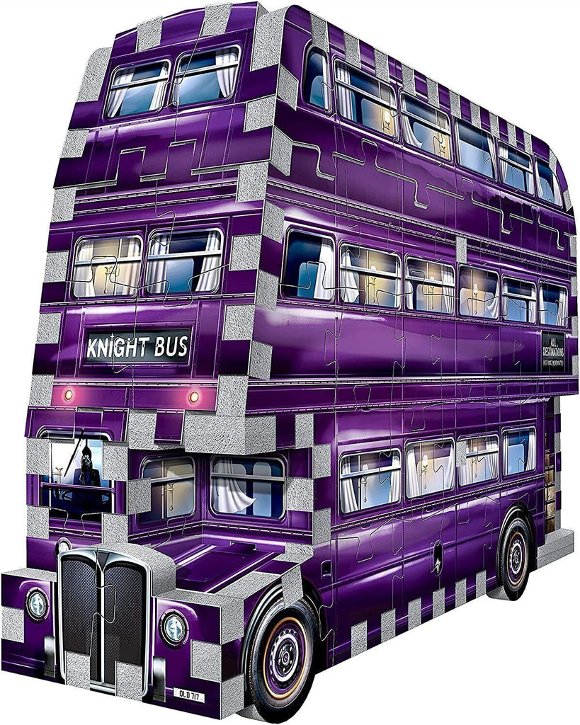 Wrebbit3D: Harry Potter The Knight Bus Mini - 3D Puzzle (130pc Jigsaw) Board Game