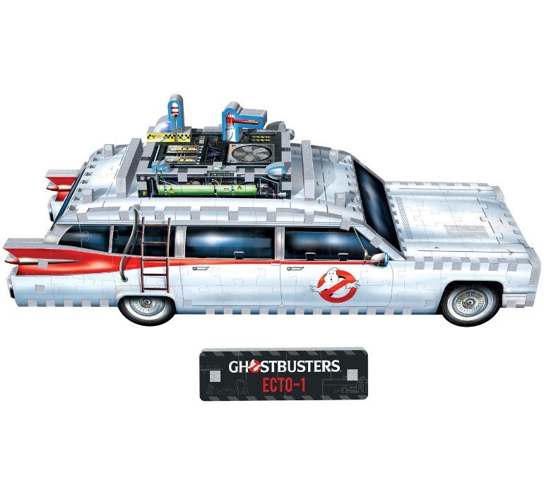 Wrebbit3D: Ghostbuster Ecto-1 - 3D Puzzle (280pc Jigsaw) Board Game