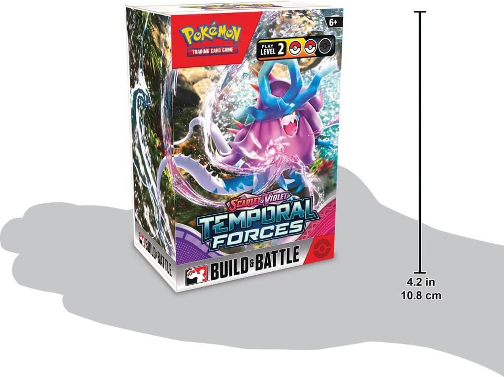 Pokemon TCG: Scarlet & Violet - Temporal Forces - Build & Battle Box