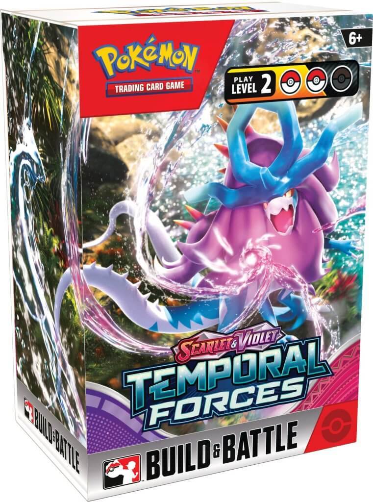 Pokemon TCG: Scarlet & Violet - Temporal Forces - Build & Battle Box