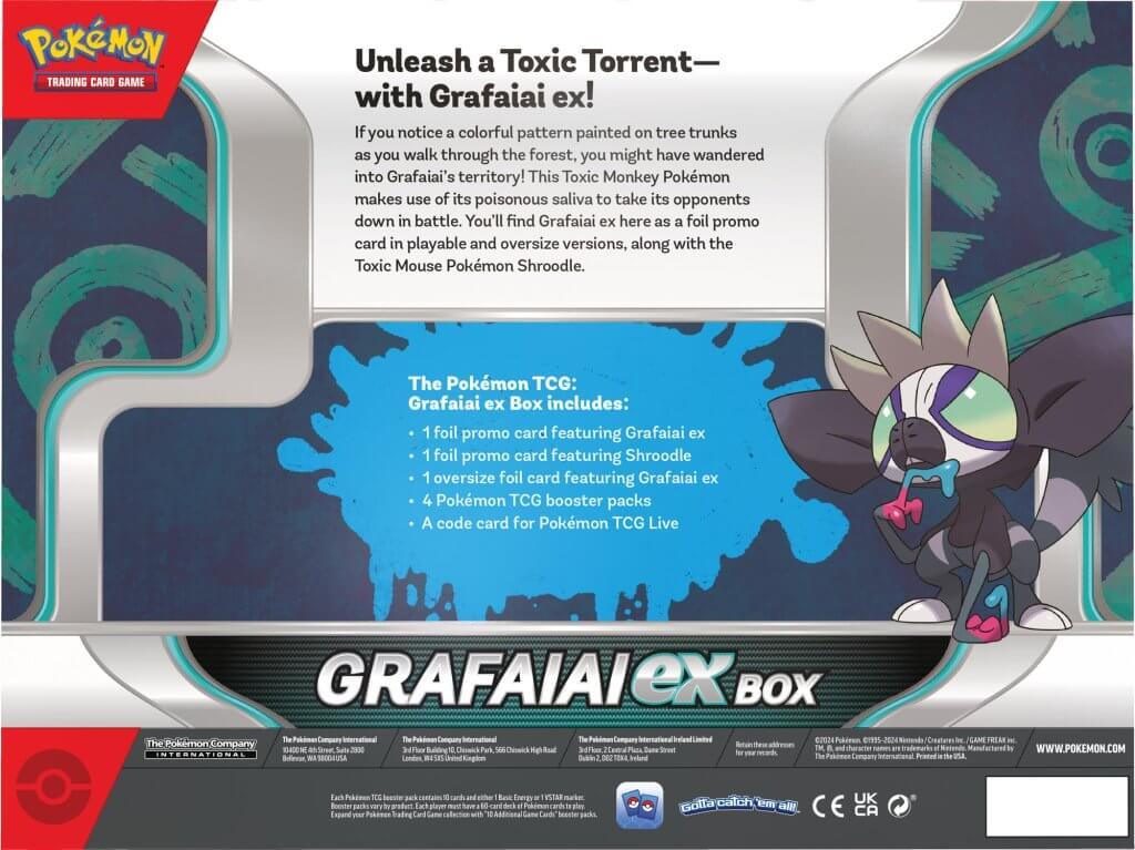Pokemon TCG - ex Box (Grafaiai)