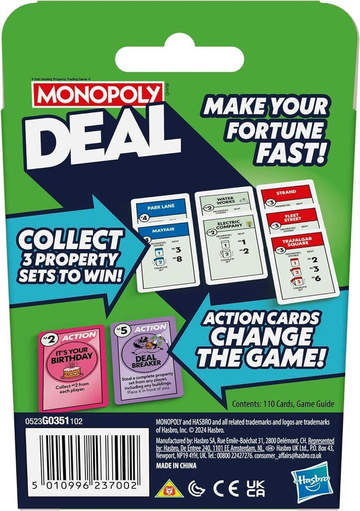 Monopoly Deal - Refresh Edition Board Game