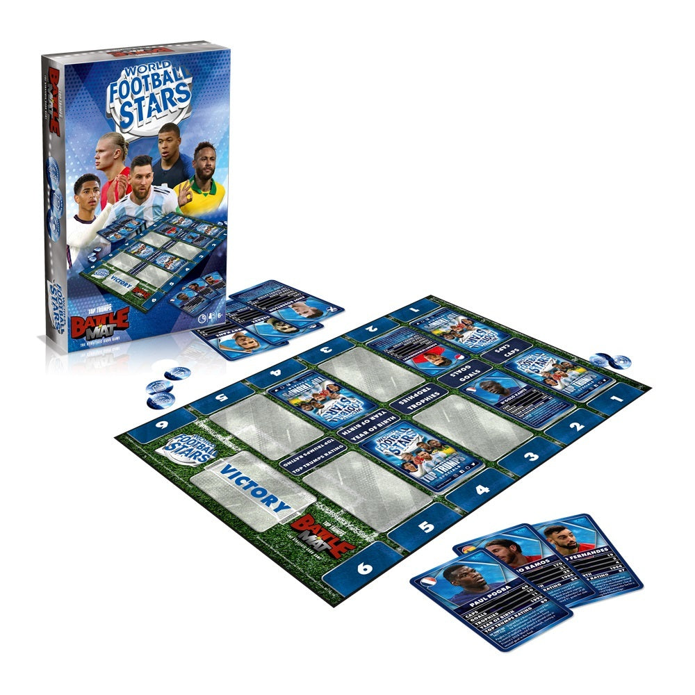 Top Trumps Battlemat: World Football Stars Board Game