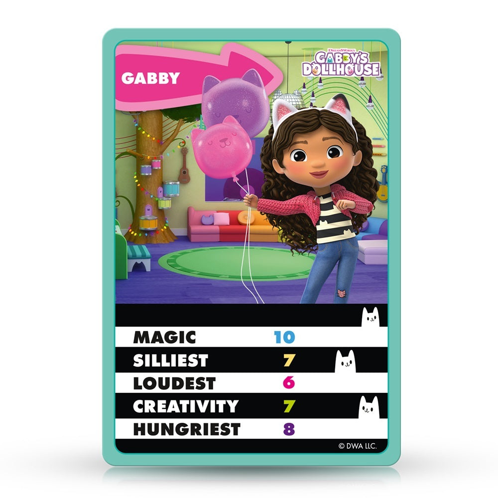 Top Trumps: Juniors - Gabby's Dollhouse Board Game