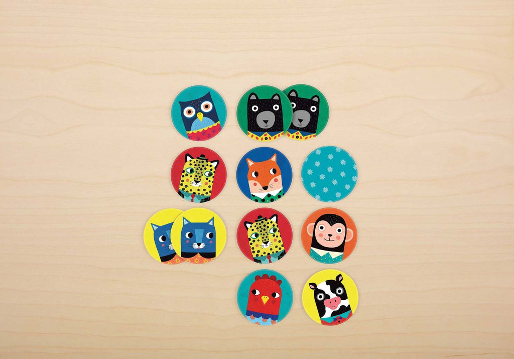 Animal Friends - Memory Match Board Game