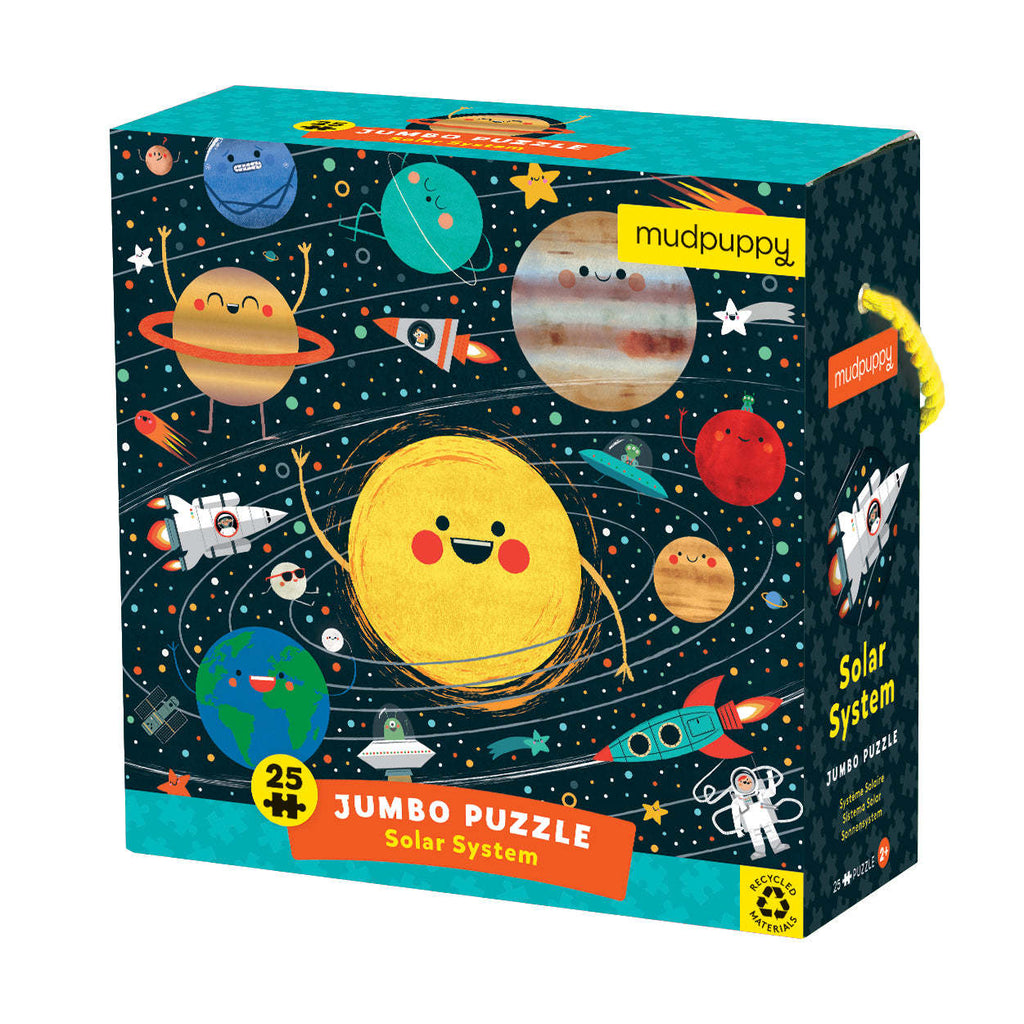 Mudpuppy: Solar System - Jumbo Puzzle (25pc Jigsaw) Board Game