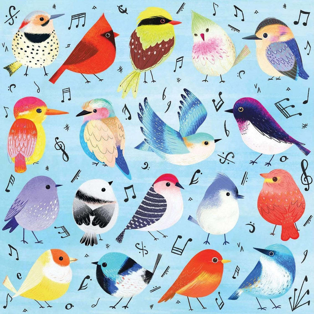 Mudpuppy: Songbirds - Family Puzzle (500pc Jigsaw) Board Game